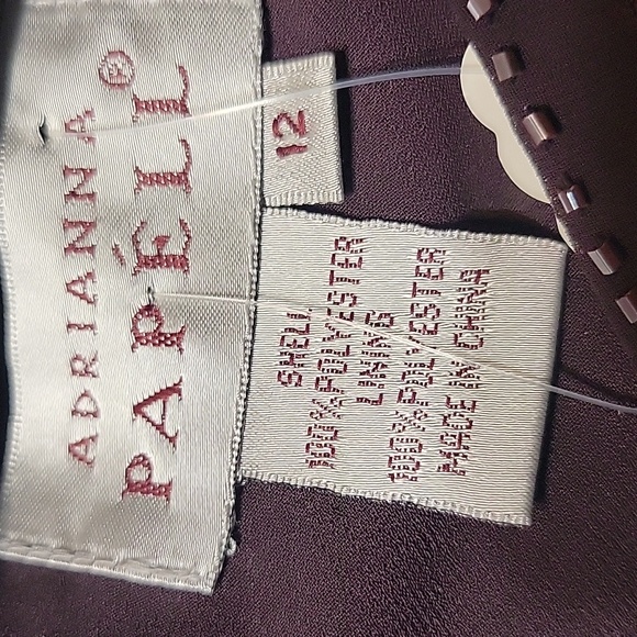 Aubergine (Eggplant) Cocktail Dress - Picture 6 of 7